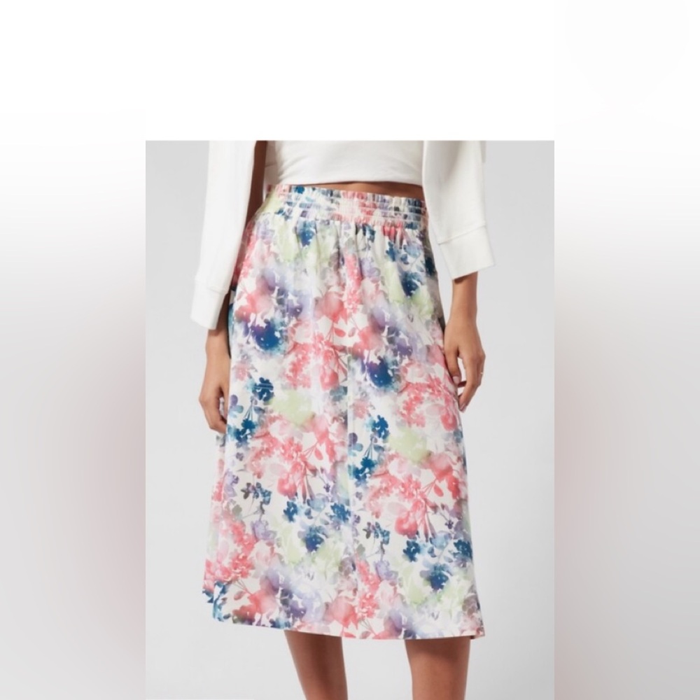 Athleta Floral Savannah Skirt Size 2X